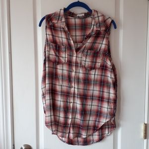 Multi colour plaid shirt